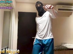 Sexy Masked Cosplay Underwear Thirst Trap Dancing Blacked Hippie