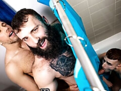 3some dicking with Alex Mecum, Markus Kage, Ryan Jacobs