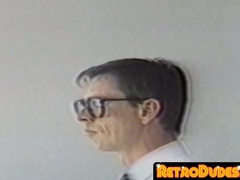 RetroDudes.com - Cock hungry vintage homos show off their hairy dicks