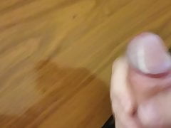 Hotel Desk Cumshot 2
