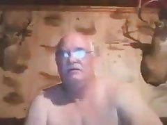 Daddy chub cum in cam