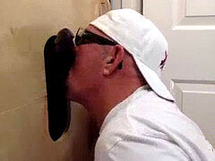 Monday Morning ebony salami At The Gloryhole