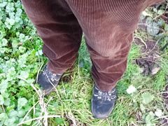 Public Cruising, Pissing in the Woods Wearing Cords - Rockard Daddy