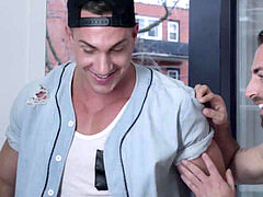 Anal invasion, big cock, hot gay