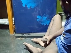 indian village scene with teens