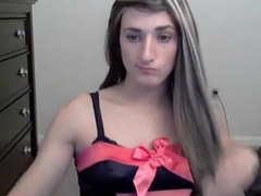 Cute crossdresser tease 6