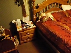 Norma on her bed as a little girl