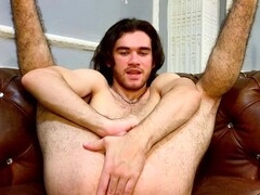 Young dildo, solo, white twink