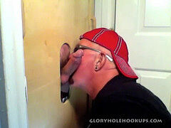 Two buddies Get a Gloryhole suck Off