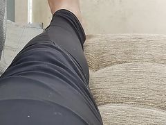Close UP Dick and feet