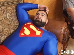 Muscular Superman chooses the incorrect counselor on ManUpFilms
