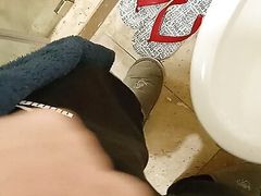 Crossdresser pissing