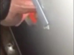 Me and a buddy feed a glory hole mouth a couple of loads