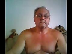 grandpa sroke on webcam