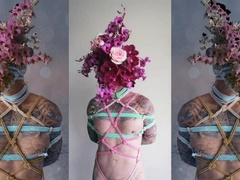 Shibari DaMotta. Accomplish in CRIMSON