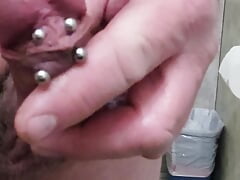 Pierced Dick Masterbation
