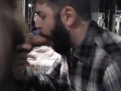 Large-Fuckpole Grizzly Amateur Gets a Face Utter of Jism