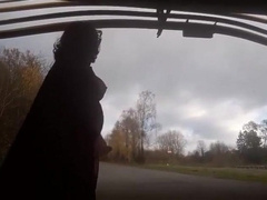 Crossdresser Outdoor Masturbation Adventure