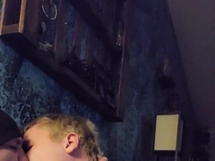 Fellating ambisexual acquaintance