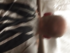 British dad getting fucked by a Pakistani guy on the window
