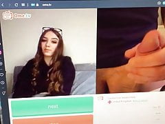 Girl watches me cum on Webcam