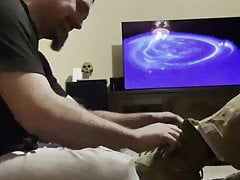 Removing trucker boots