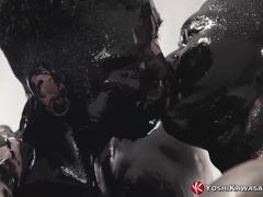 YOSHIKAWASAKIXXX - Yoshi Kawasaki In Xxx Gang Handballing