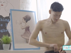 Assfucker Multiracial Pulverize! Japanese Logan Tears up Nico's Cock-squeezing Booty!