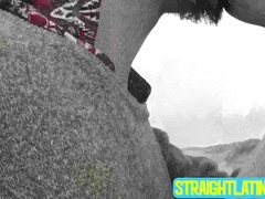 Horny dudes Felix and Duno spend horny time on the beach by fucking each other