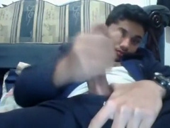 Young Indian Boy Wanking And Having Hot Cumshot