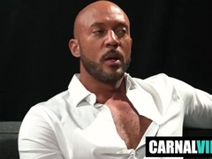 BIG BLACK COCK Tank ON TOP Grayson Cole, Oliver Lamb, Rocky