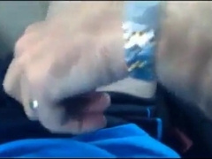 Str8 married helping hand in the car