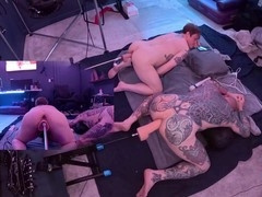 Huge dildo, gay good girl, gay hard fast fuck