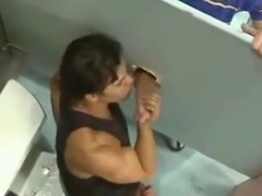 Public Restroom. HOT!