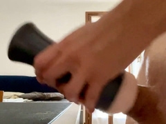 Giant amount of burden in the fresh fucktoy of the insane young stud.