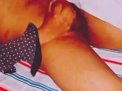 Tugging off taking out the man juice