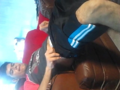 El Bulto Enorme De Mi Pene En El Sillón