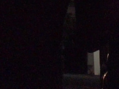 Ambling around the neighbors late at night with a nude full salute while splashing _ 210624-1