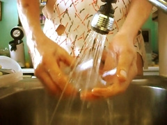 dishwashing with my dick