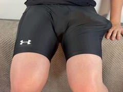 Massive dong releases cum hands-free in pants compilation