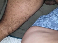 Loving her bf's unshaved horseradish