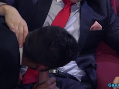 Watch these muscular guys go wild with cumshot frenzy