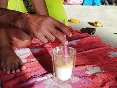 Drink and eat piss smoothie ass
