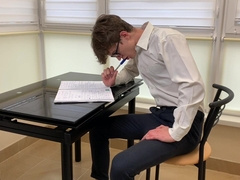 College Guy Stroking & He Is Too Naughty For Inspect Thick Pipe(23cm)Uncircumcised