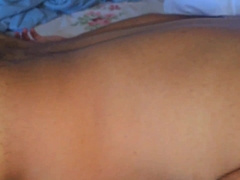 Waking up the immense dicked masculine in his sofa with that morning fuck-stick.