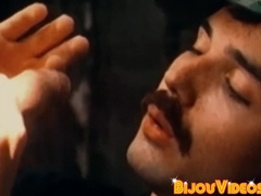 Old school homo breeding intensely after sensual blowjob