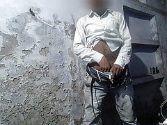 Indian young man dick shaking hand job masturbate
