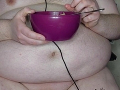 Chub slurps bare