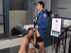 Exotic male in horny uniform homo adult movie