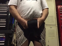 Big Balls Bareback: Cum Slapping Action!